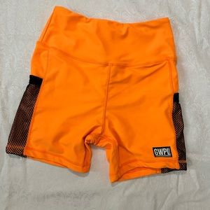 Gym Shorts orange by GWPL